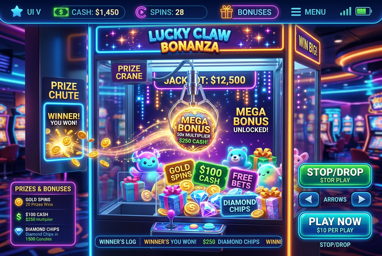 Wizualizacja funkcji Bonus Crab w nowoczesnym kasynie online